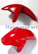 GENUINE RED FRONT FENDER ALL GT GT125 GT125R GT250 GT250R GT650